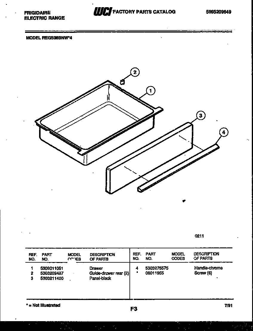 05 - DRAWER PARTS
