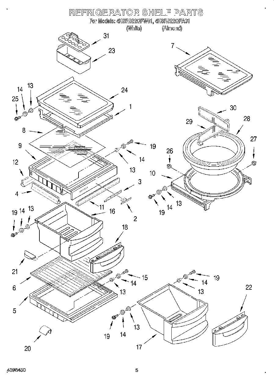 04 - REFRIGERATOR SHELF