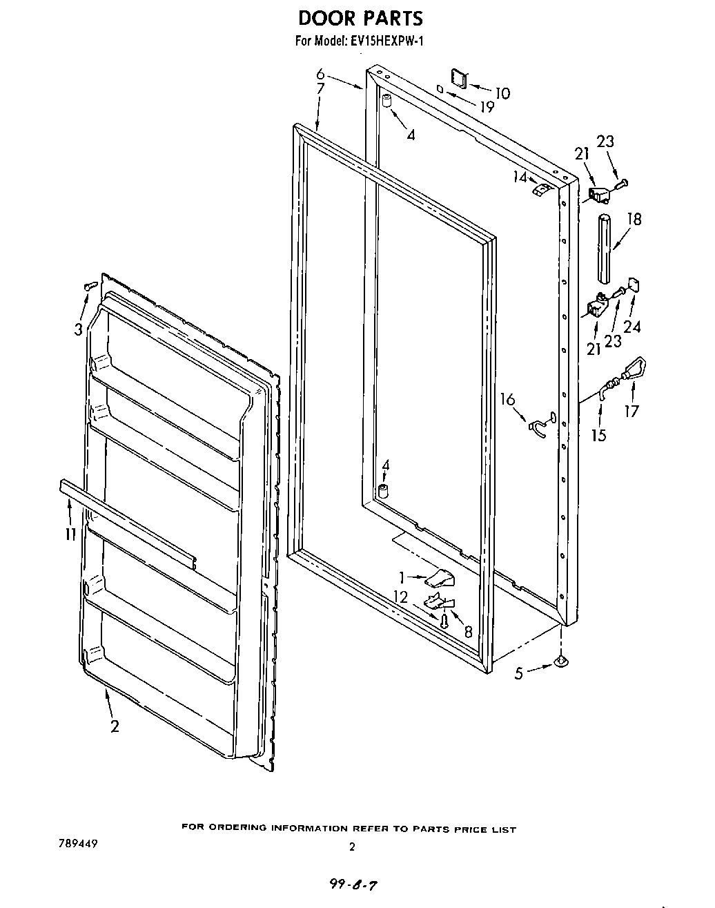 02 - DOOR , LIT/OPTIONAL