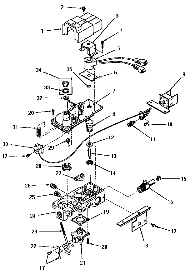 07 - GAS VALVE (NATURAL / MIXED GAS)