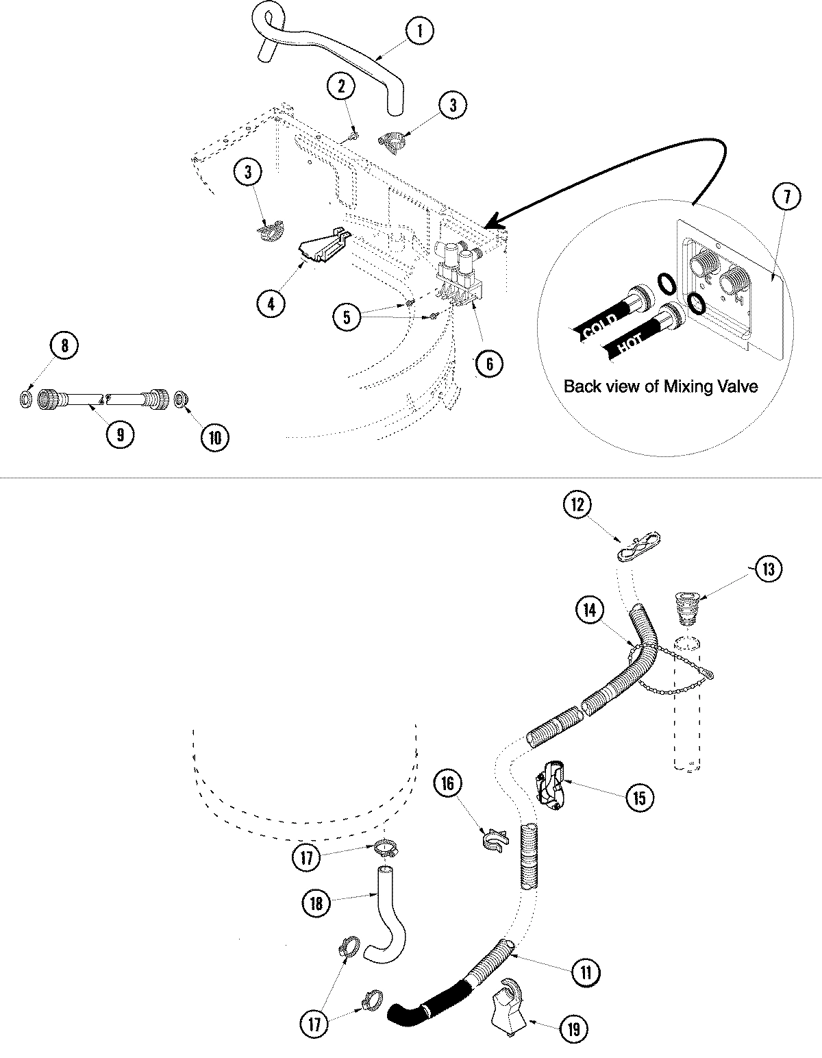 03 - MIXING VALVE AND HOSES