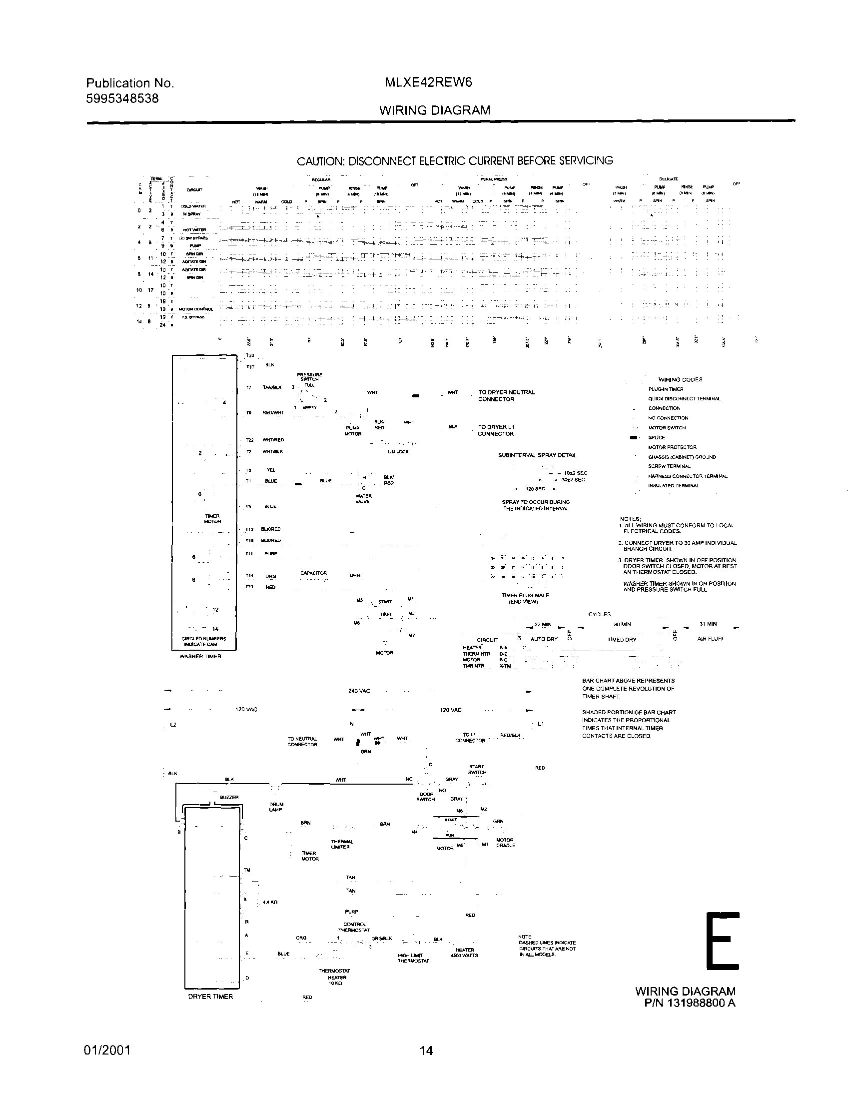 14 - 131988800 WIRING DIAGRAM