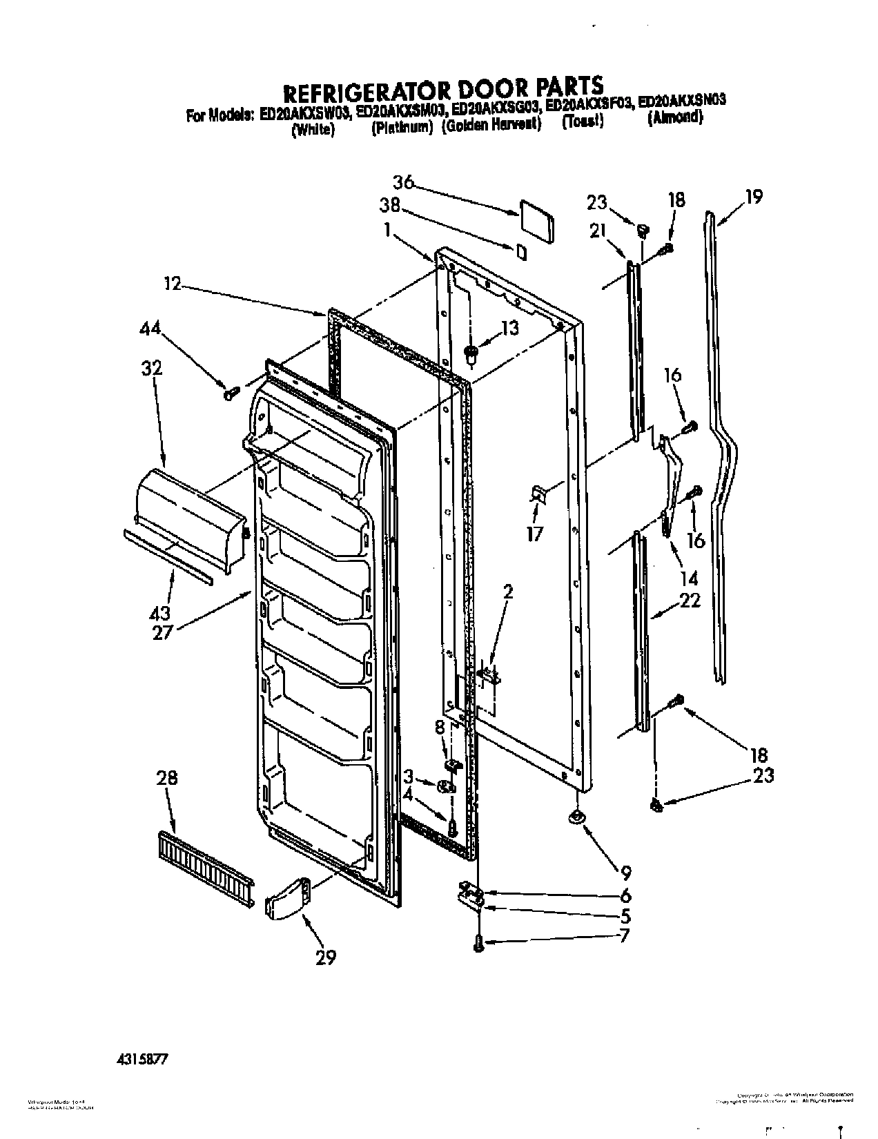 05 - REFRIGERATOR DOOR