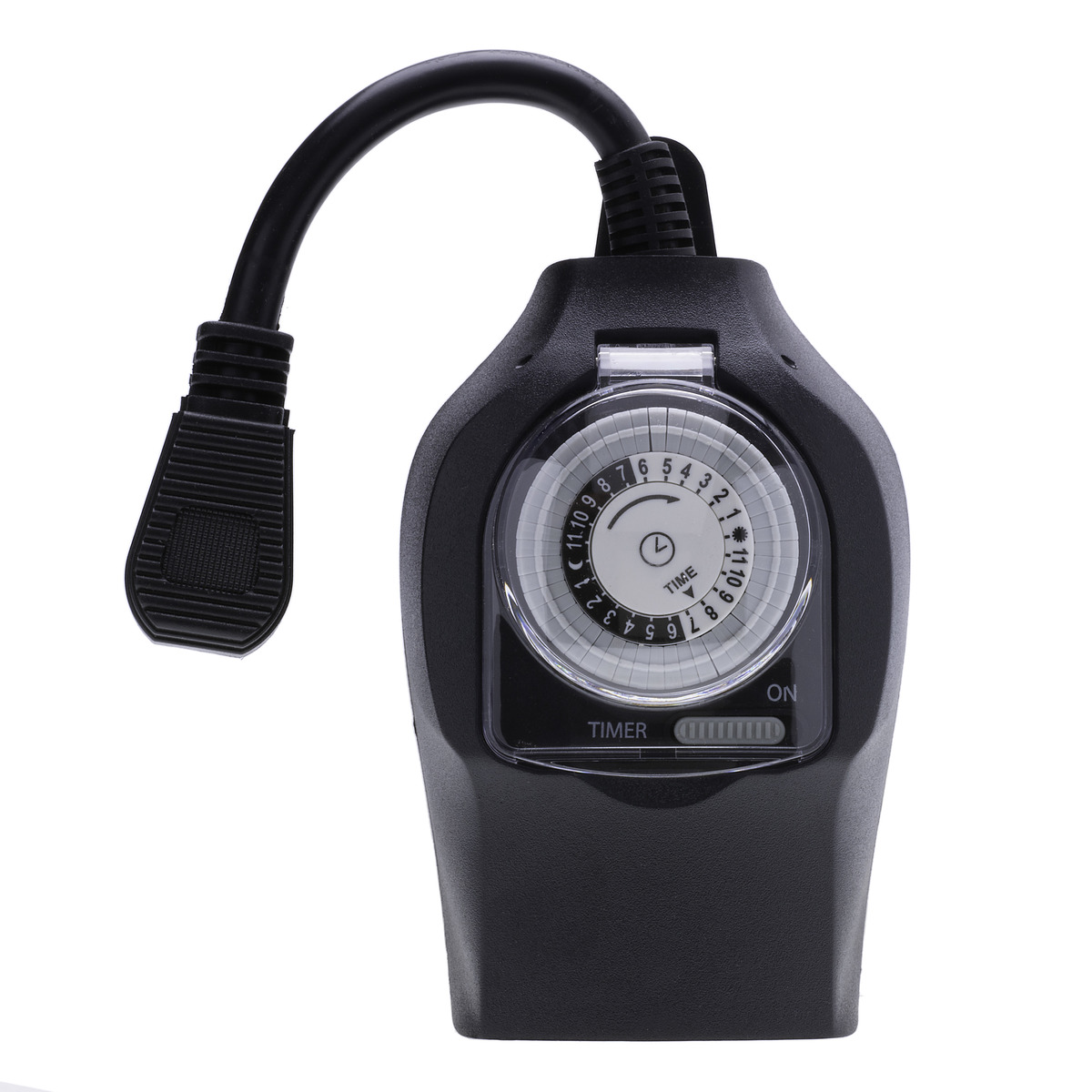 main  Outdoor Mechanical Plug-In Timer with Built-In Enclosure