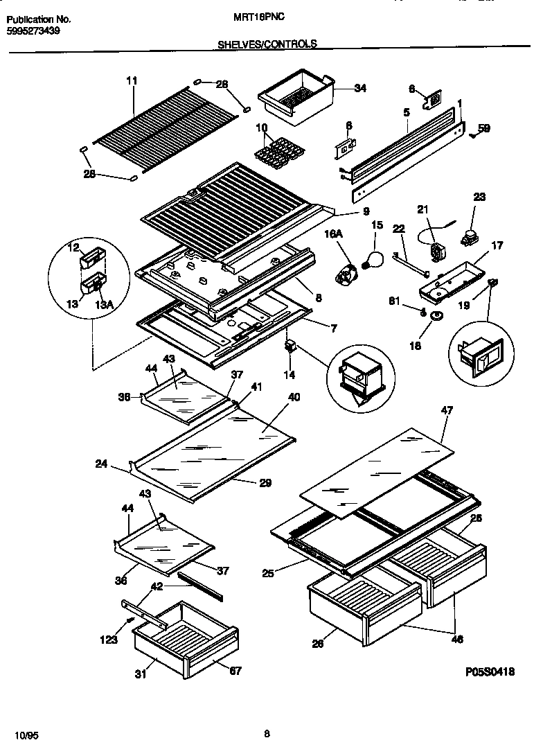 04 - SHELVES/CONTROLS