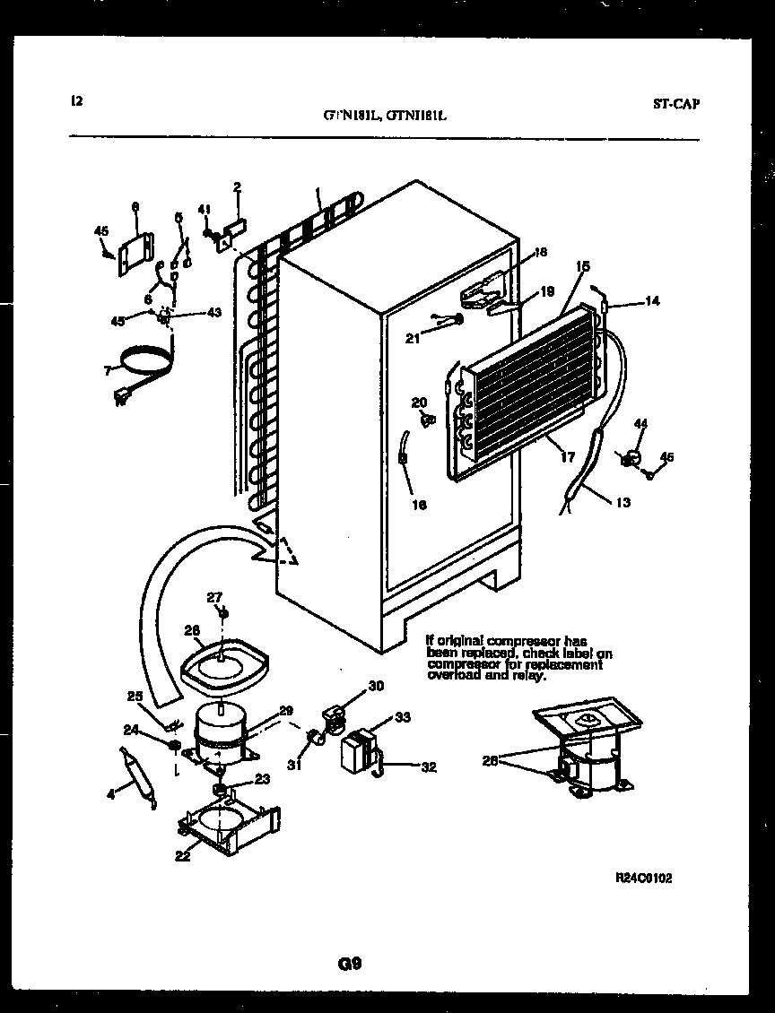 07 - SYSTEM AND AUTOMATIC DEFROST PARTS