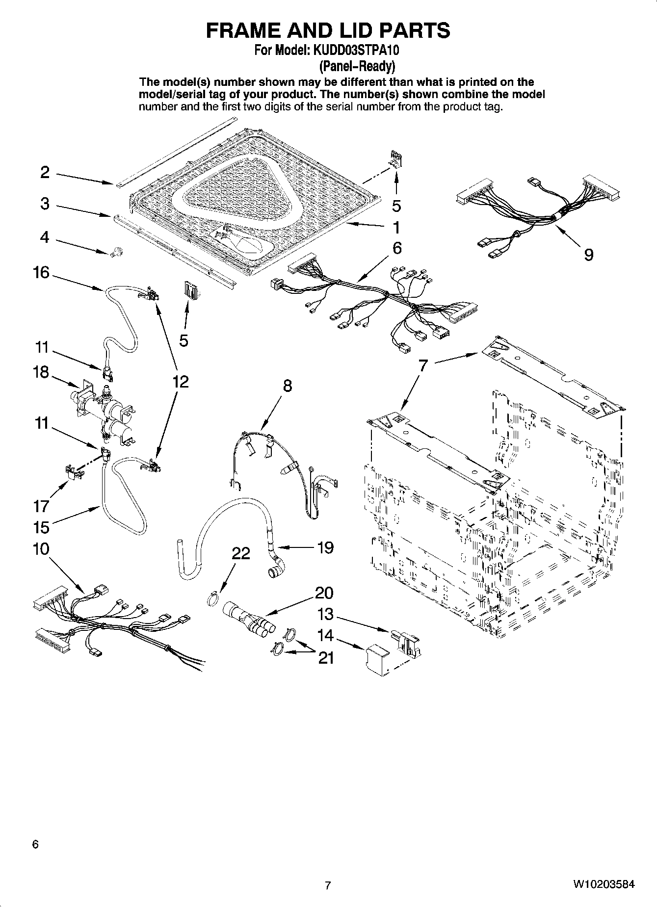 05 - FRAME AND LID PARTS