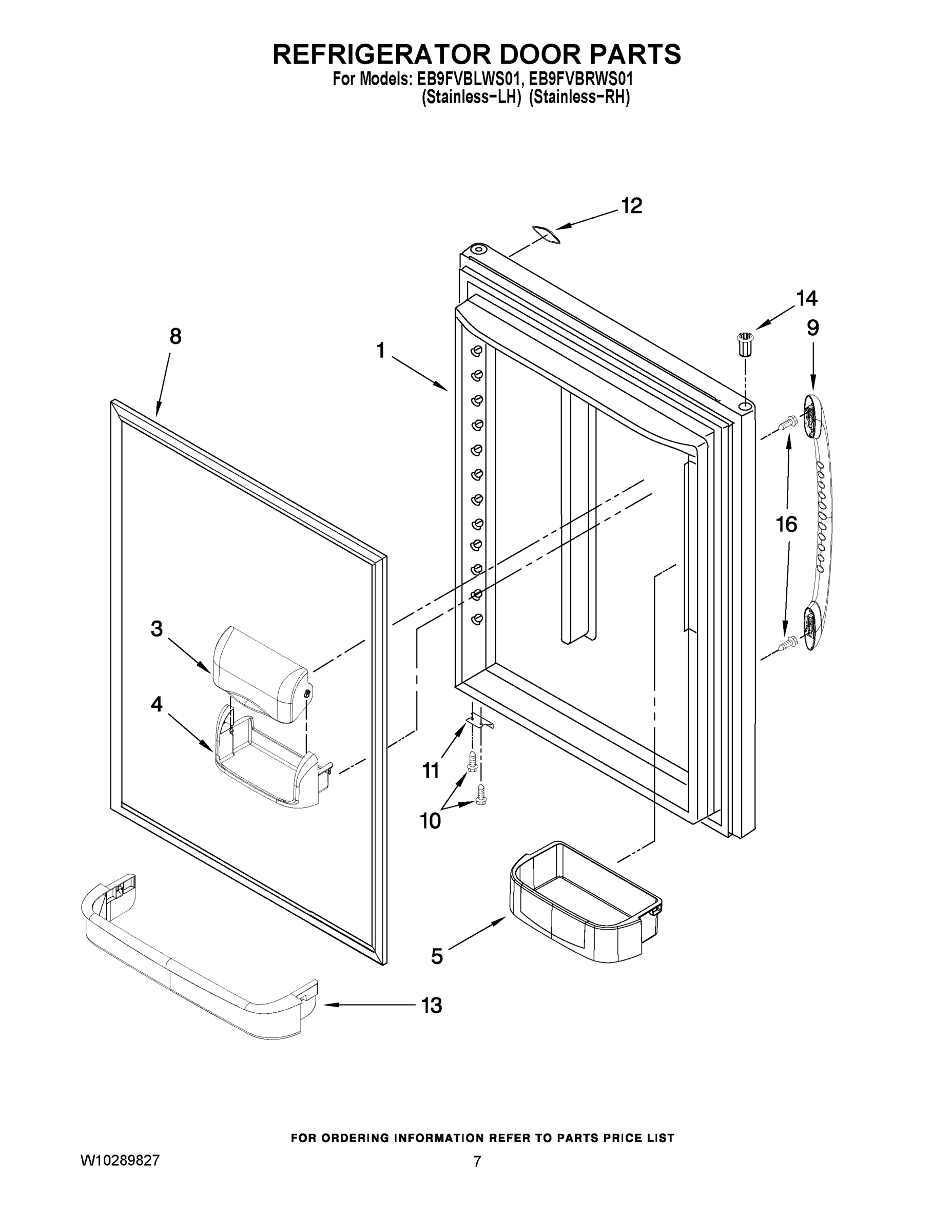 05 - REFRIGERATOR DOOR PARTS