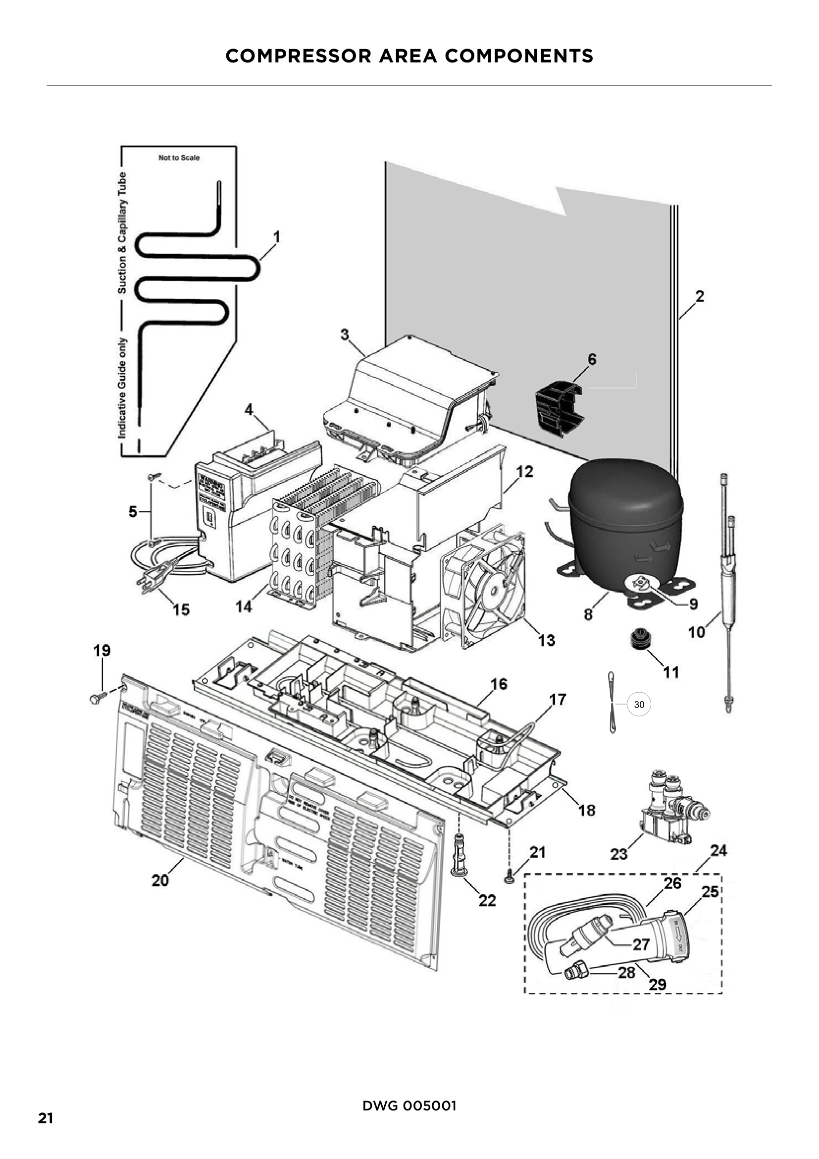 COMPRESSOR AREA COMPONENTS