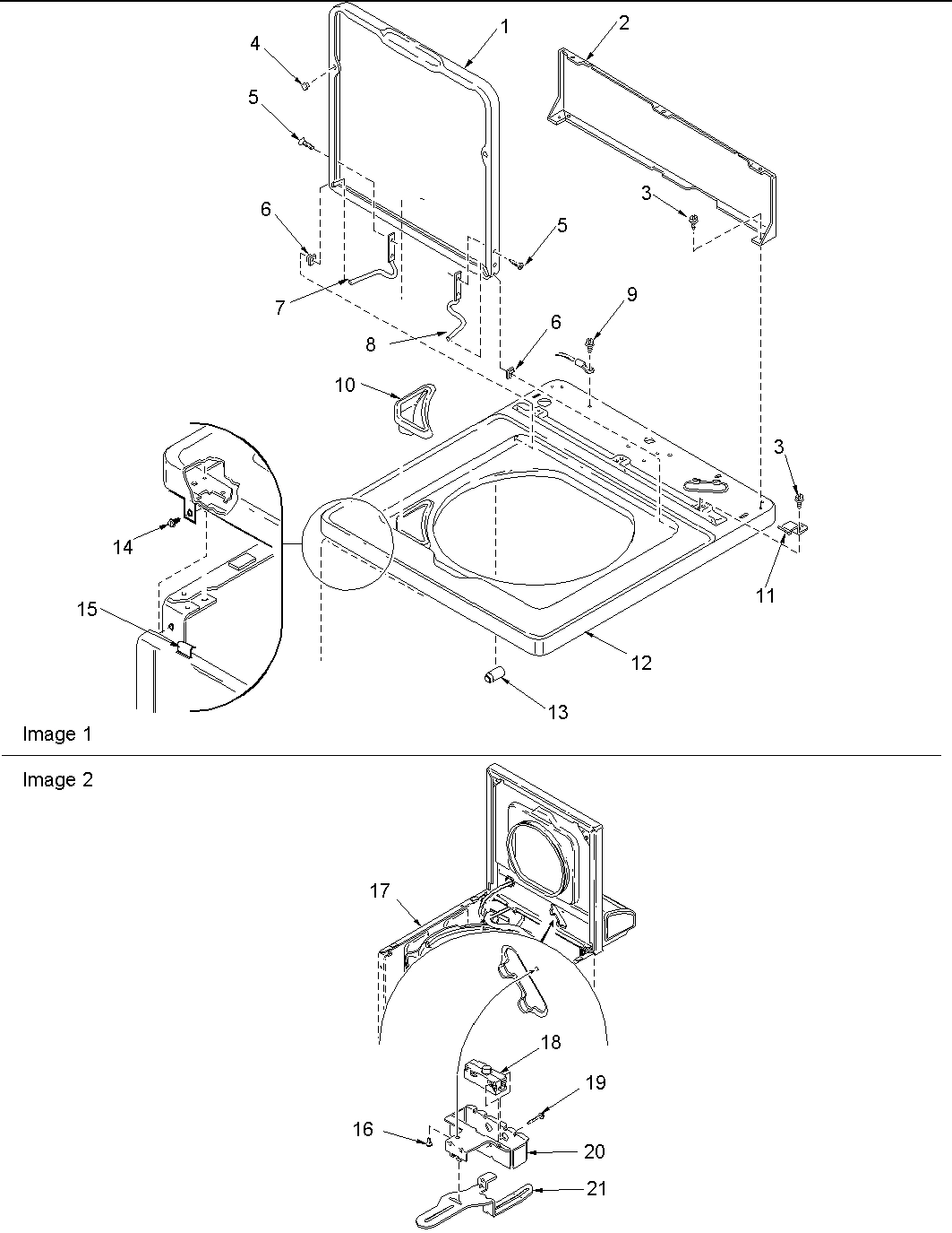 04 - Cabinet Top, Door, and Door Switch