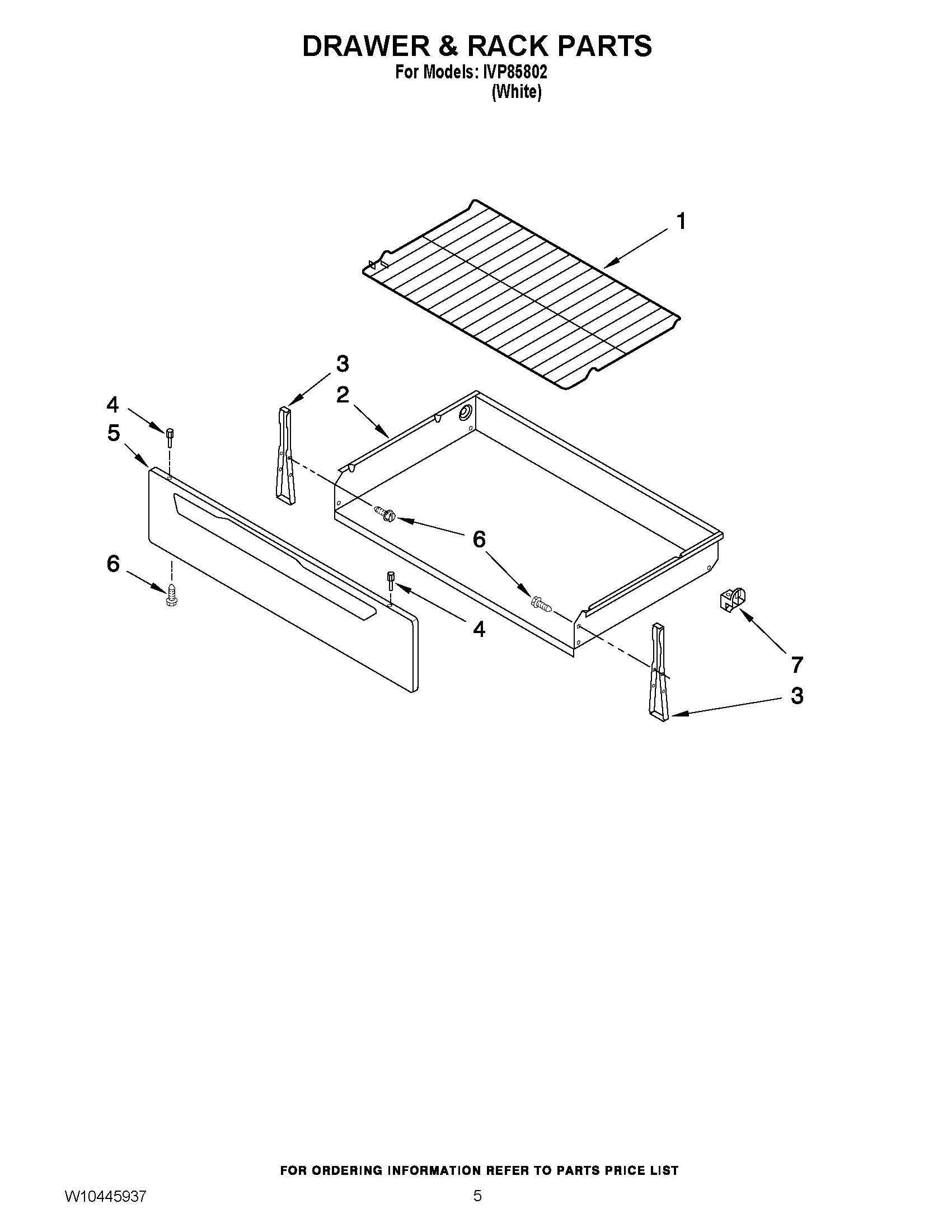 04 - DRAWER & RACK PARTS