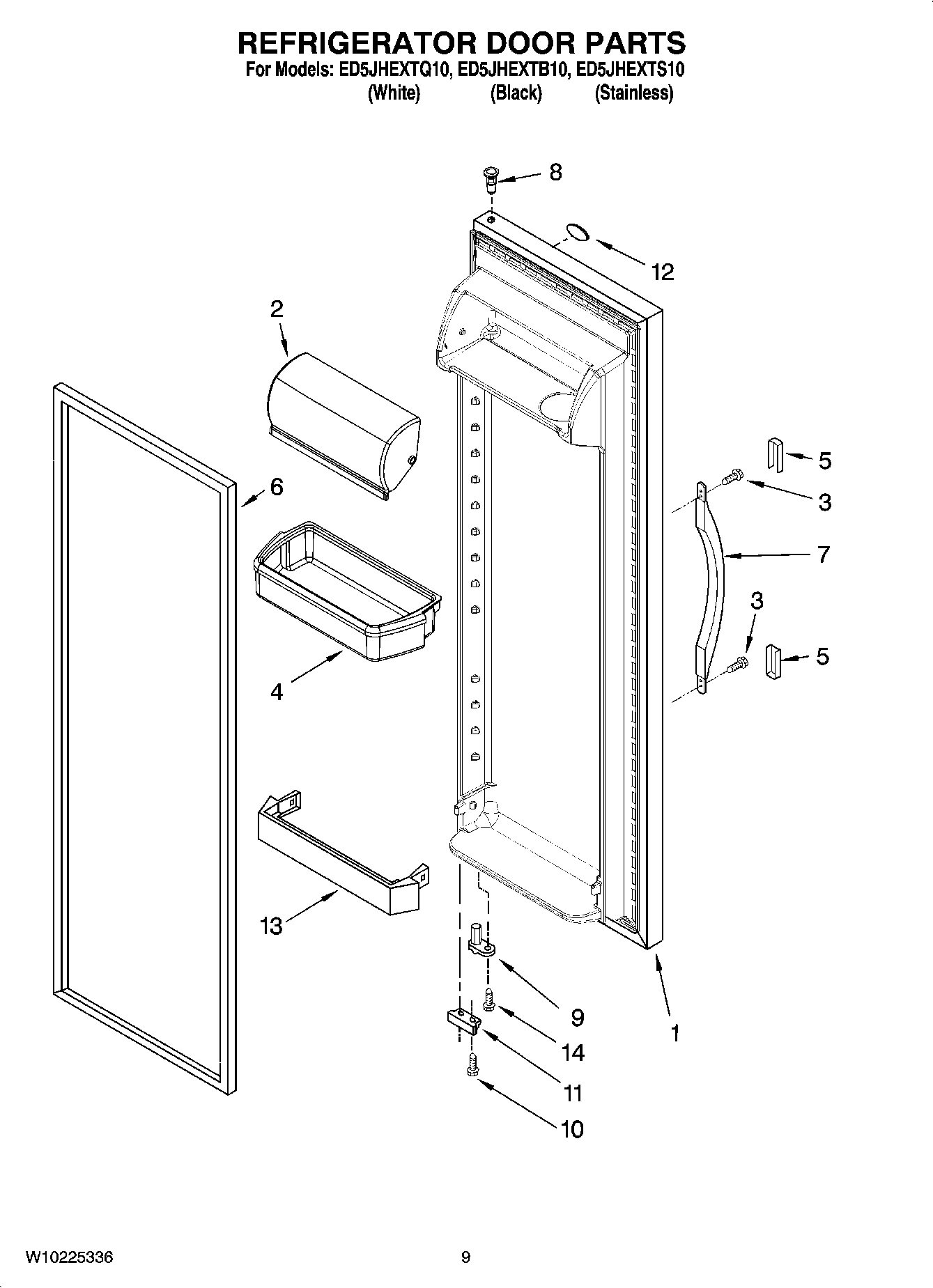 06 - REFRIGERATOR DOOR PARTS