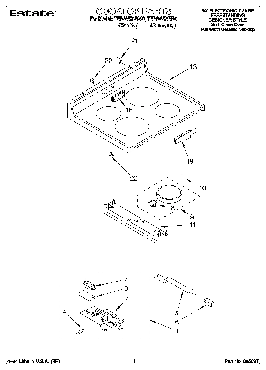 01 - COOKTOP, LITERATURE
