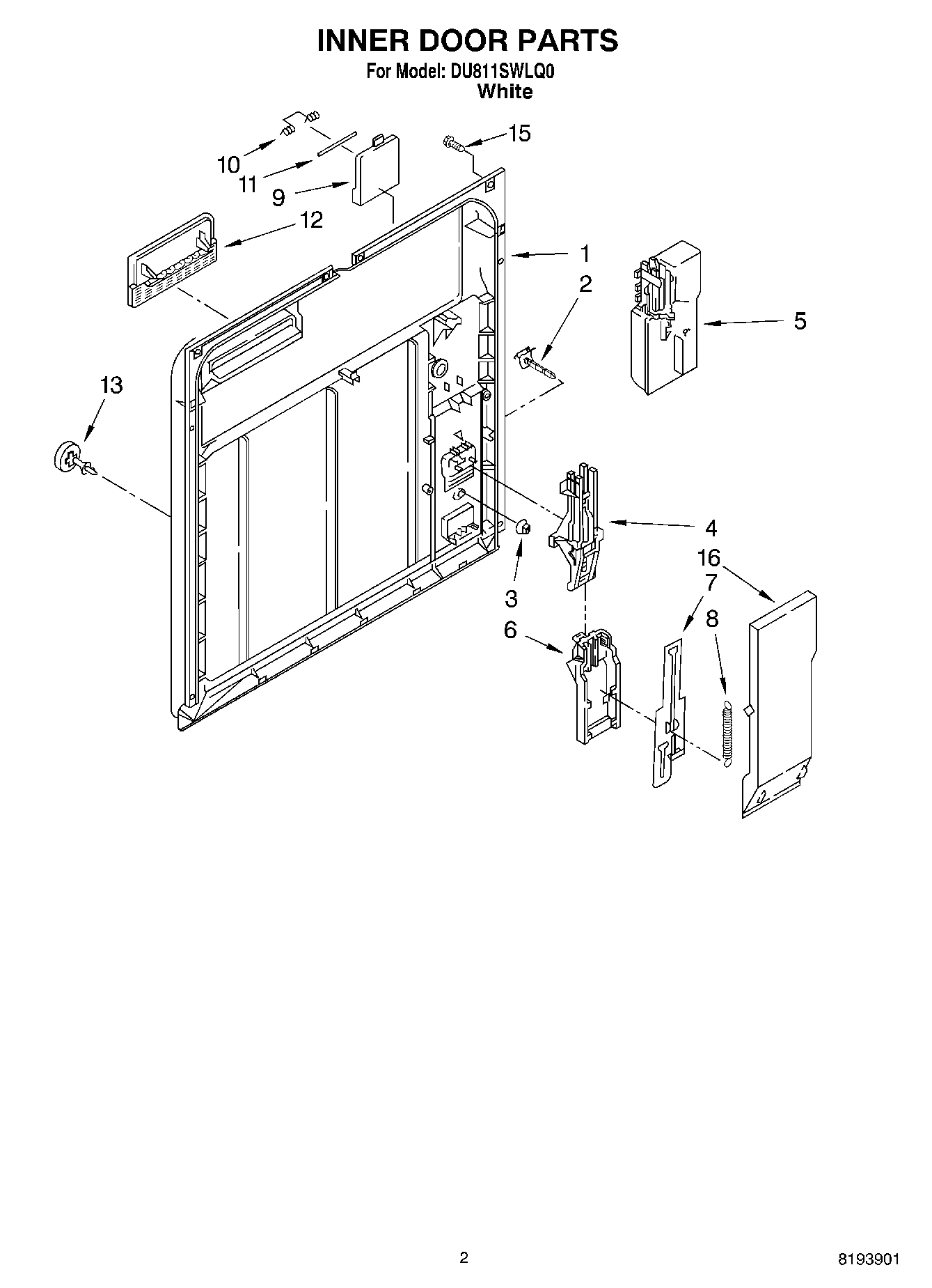 02 - INNER DOOR PARTS