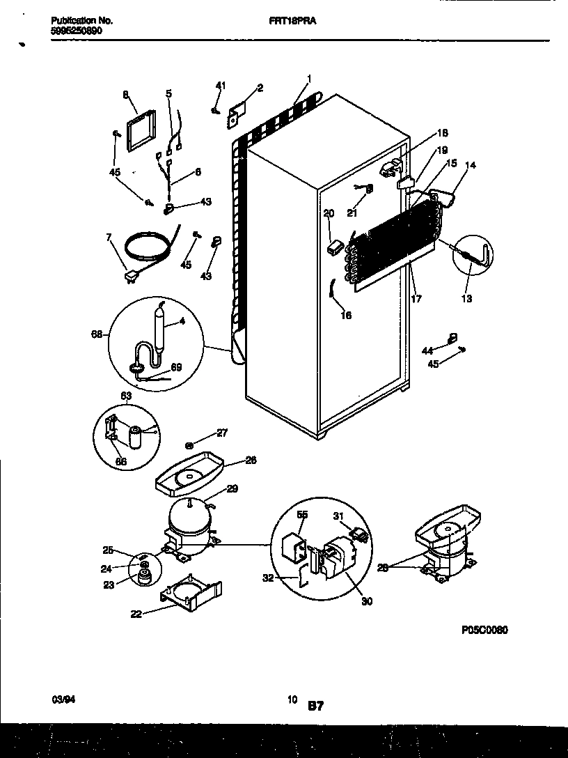 06 - SYSTEM AND AUTOMATIC DEFROST PARTS