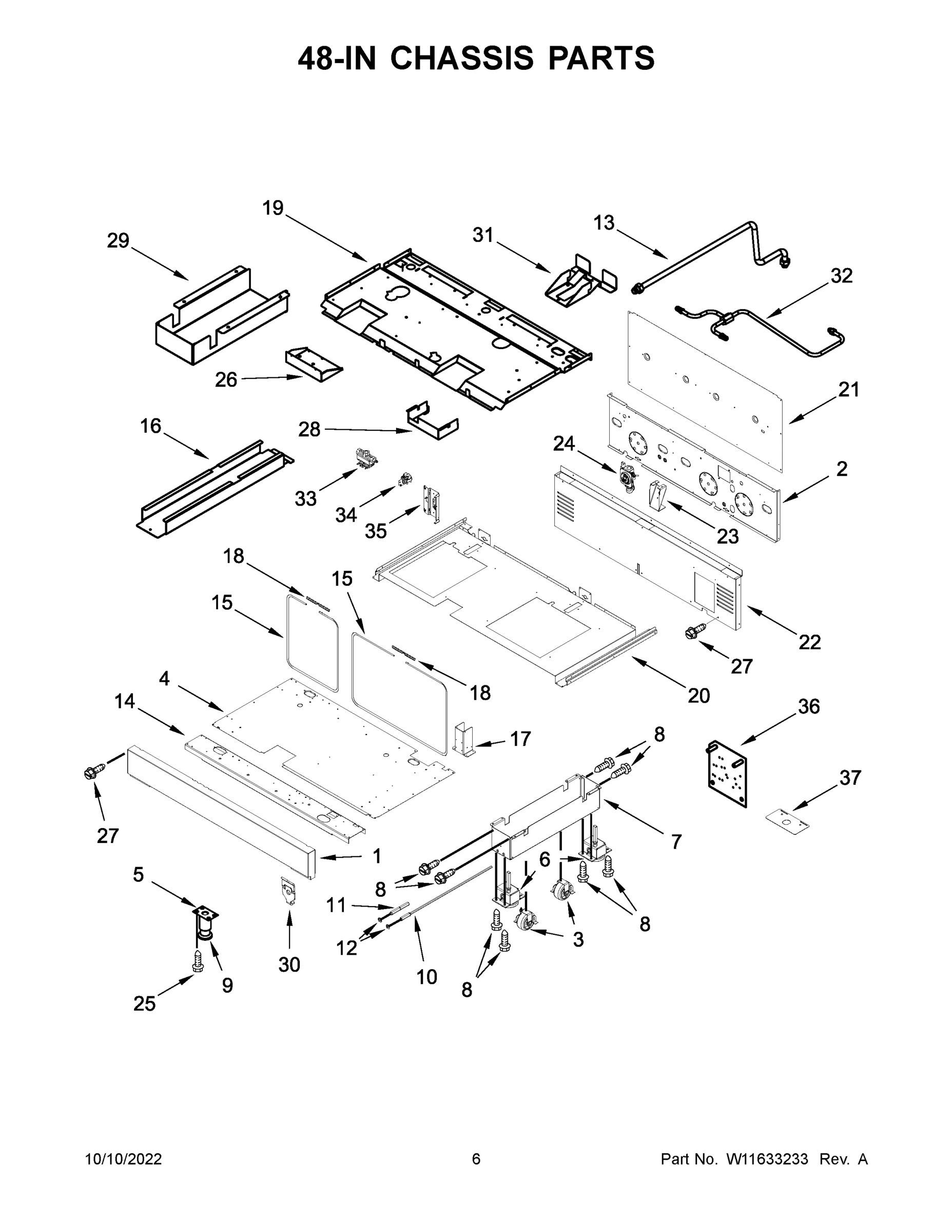 04 - 48-IN CHASSIS PARTS