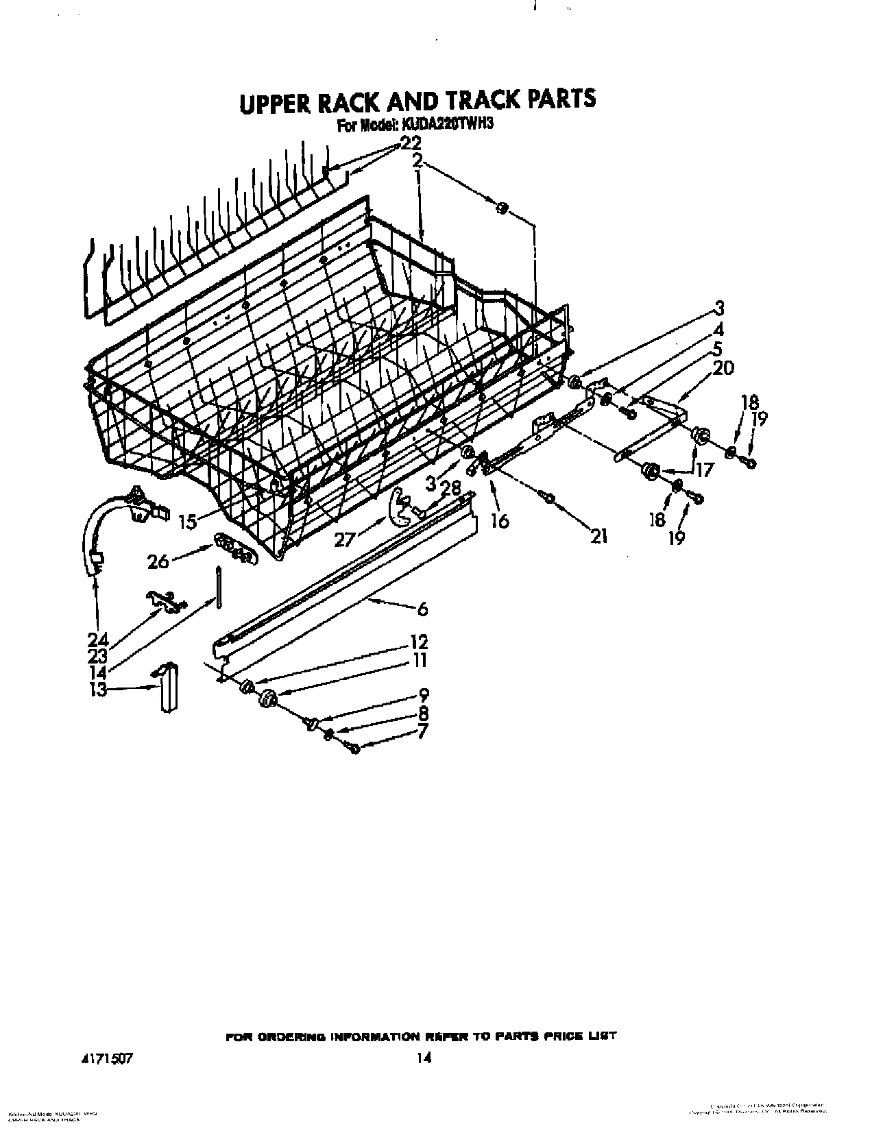 11 - UPPER RACK AND TRACK