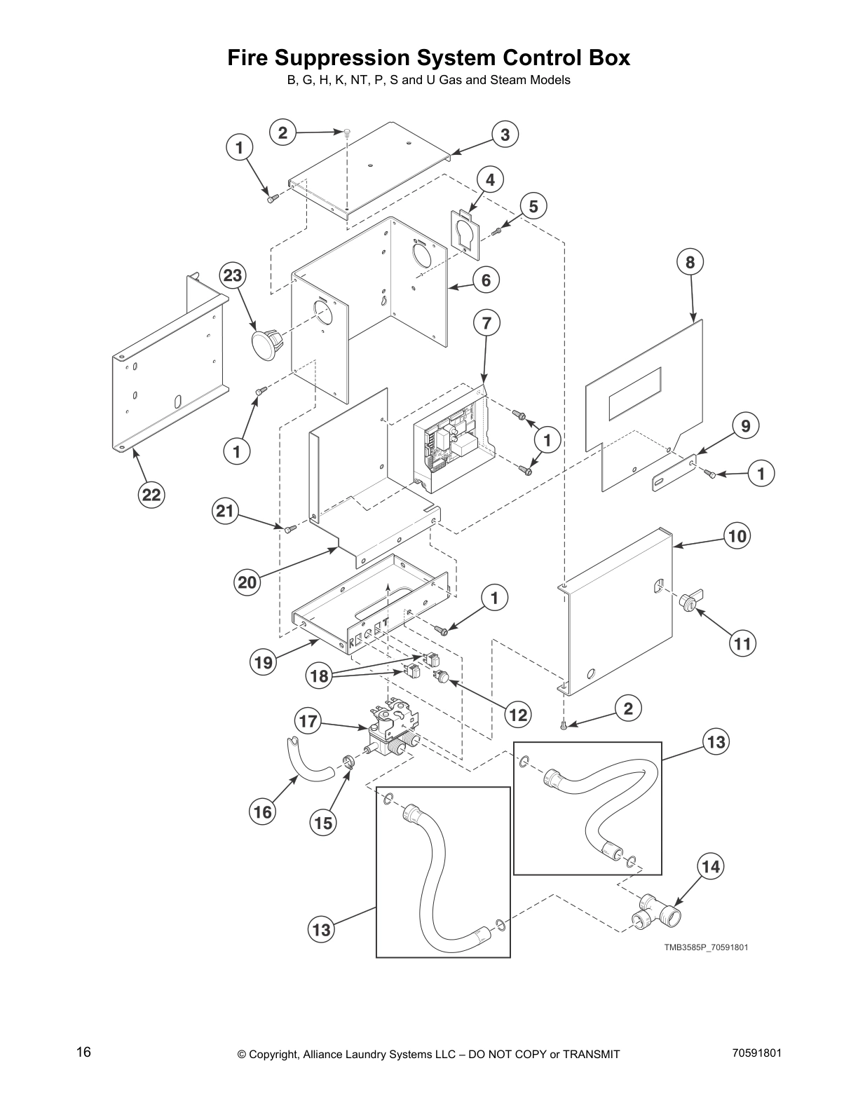 Fire Suppression System Control Box