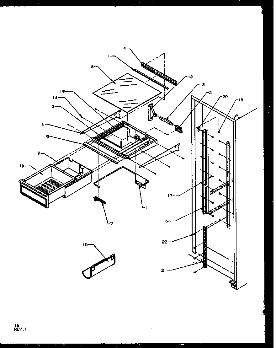 11 - REF SHELVING AND DRAWERS