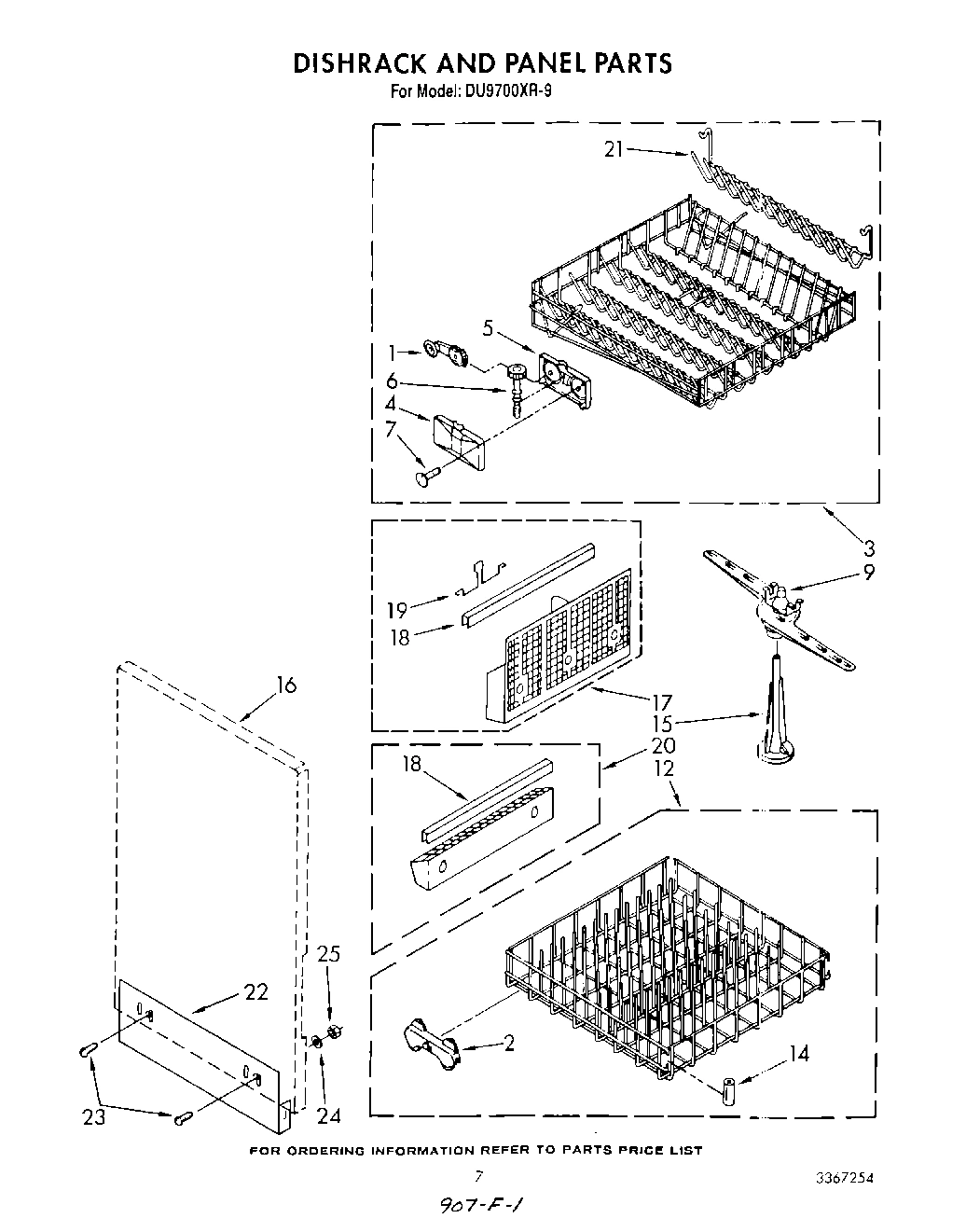 05 - DISH RACK AND PANEL
