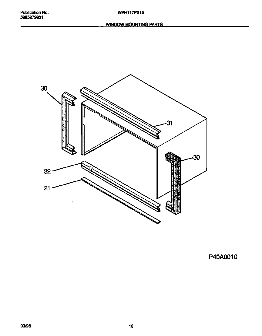 06 - WINDOW MOUNTING PARTS