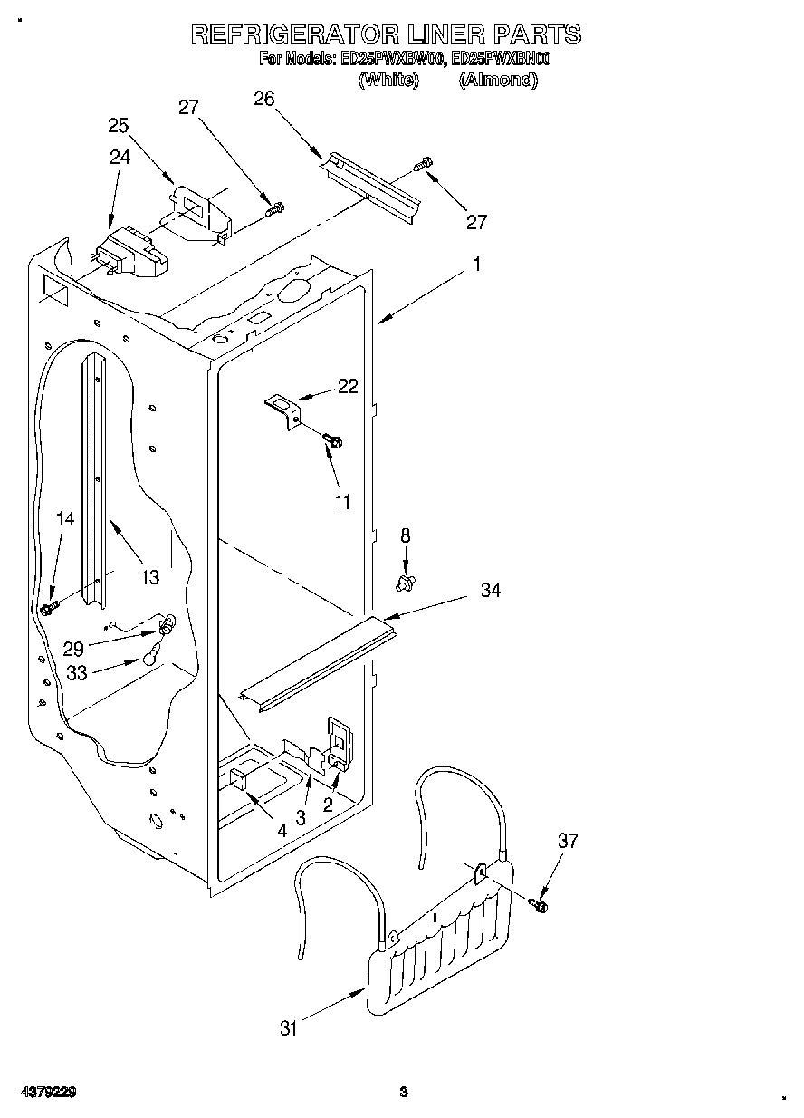 02 - REFRIGERATOR LINER