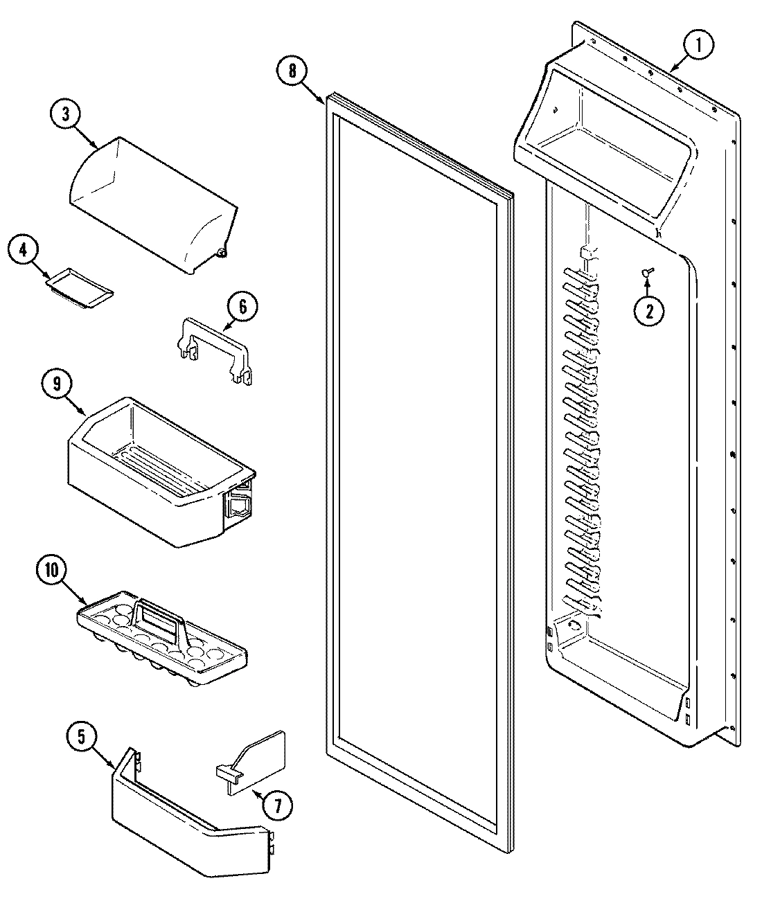 05 - FRESH FOOD INNER DOOR