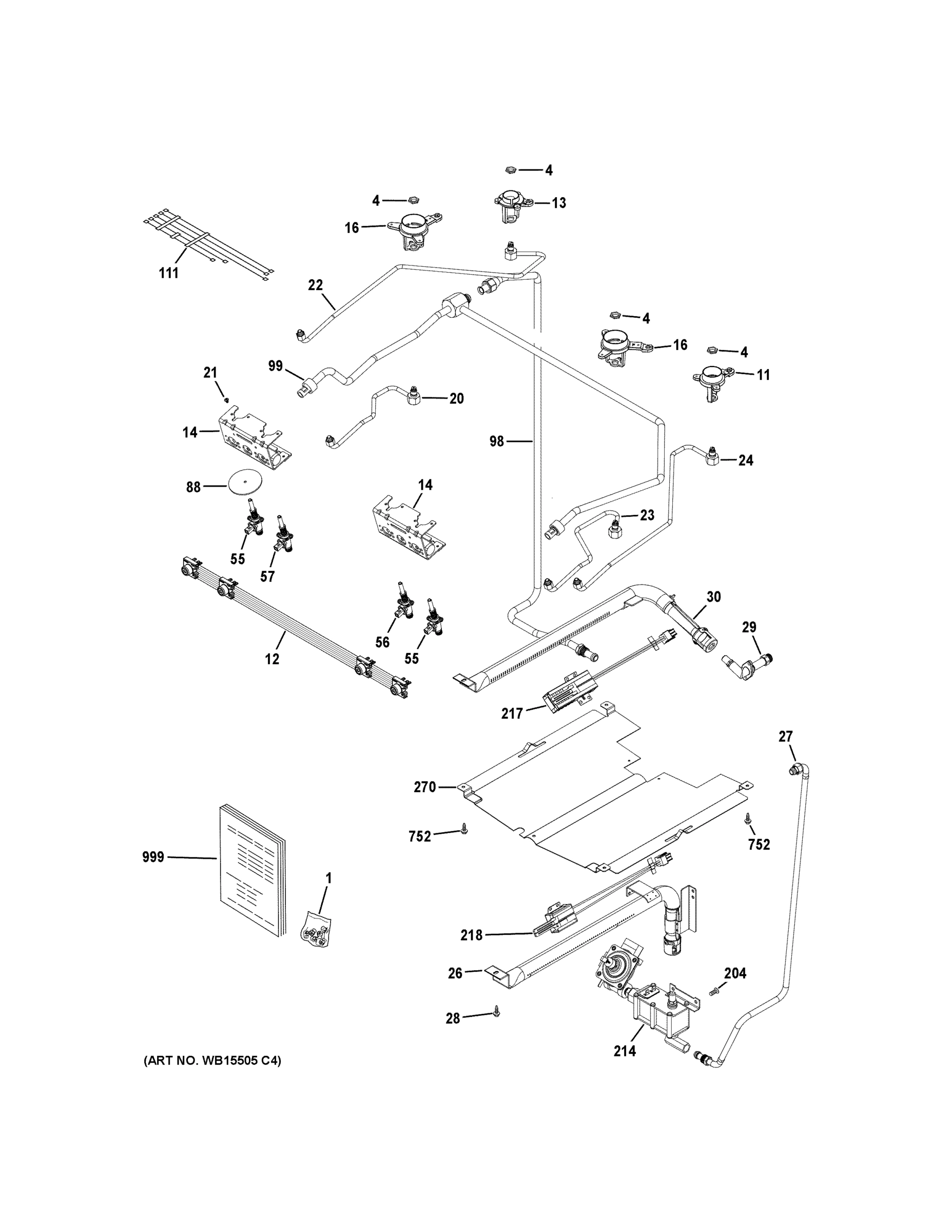 GAS & BURNER PARTS