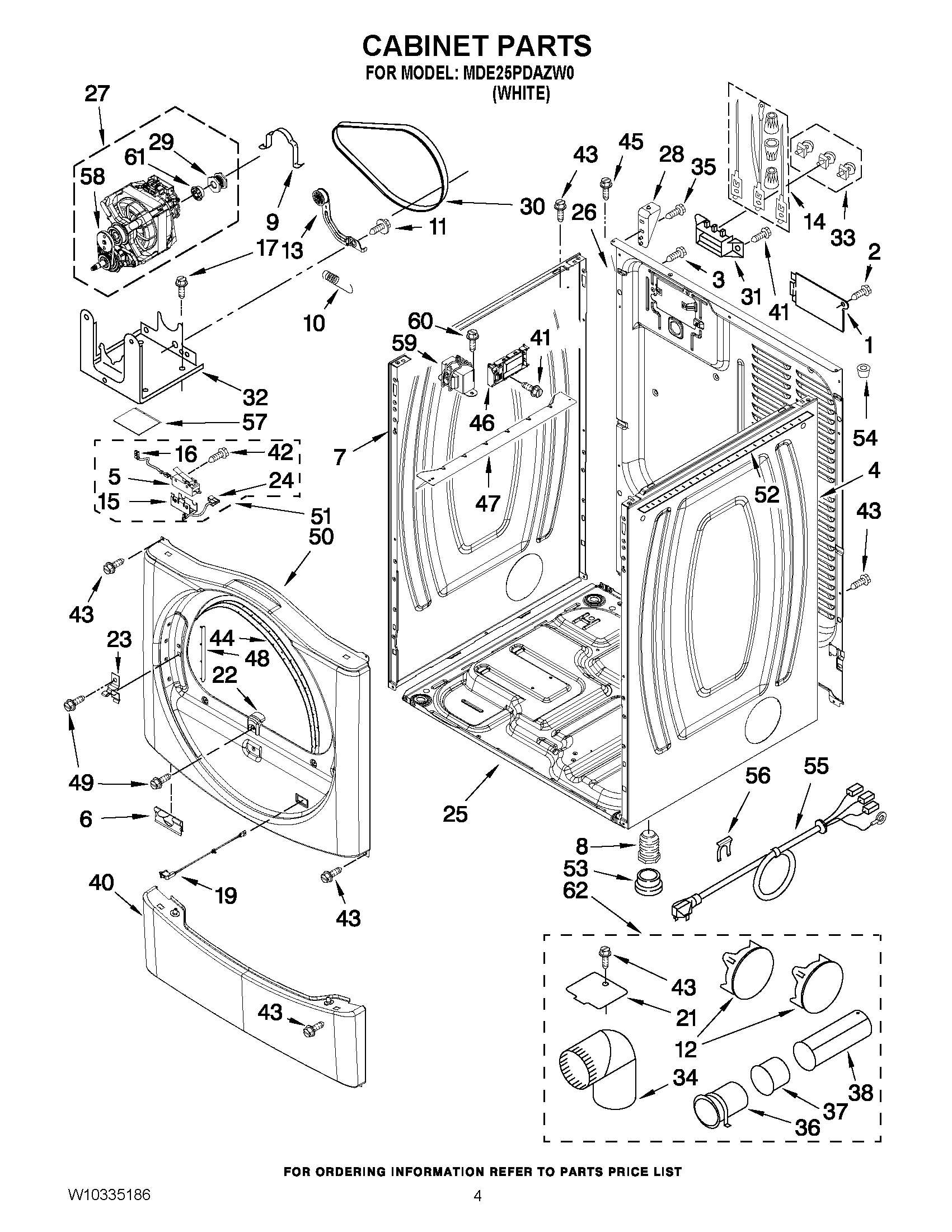 02 - CABINET PARTS