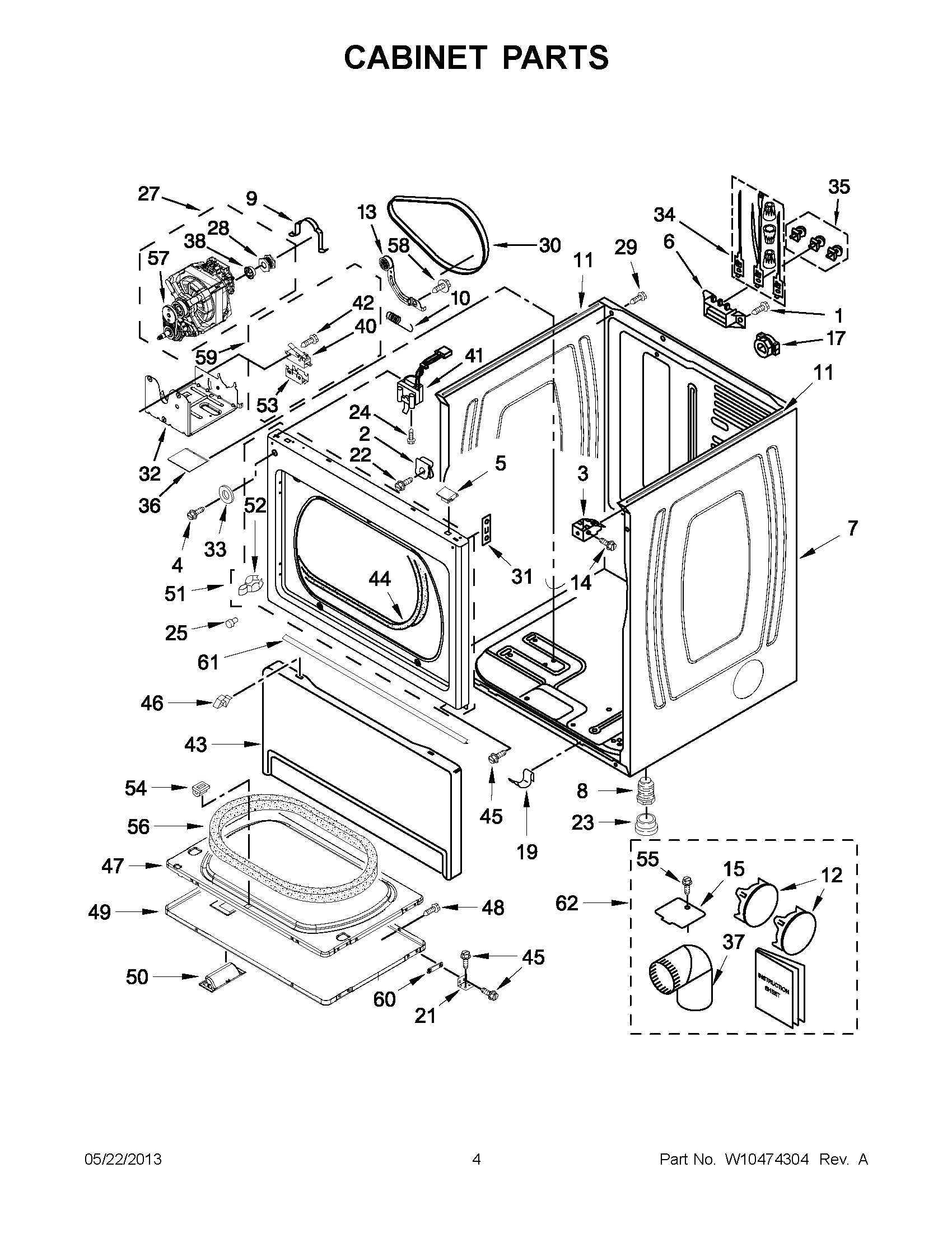 02 - CABINET PARTS