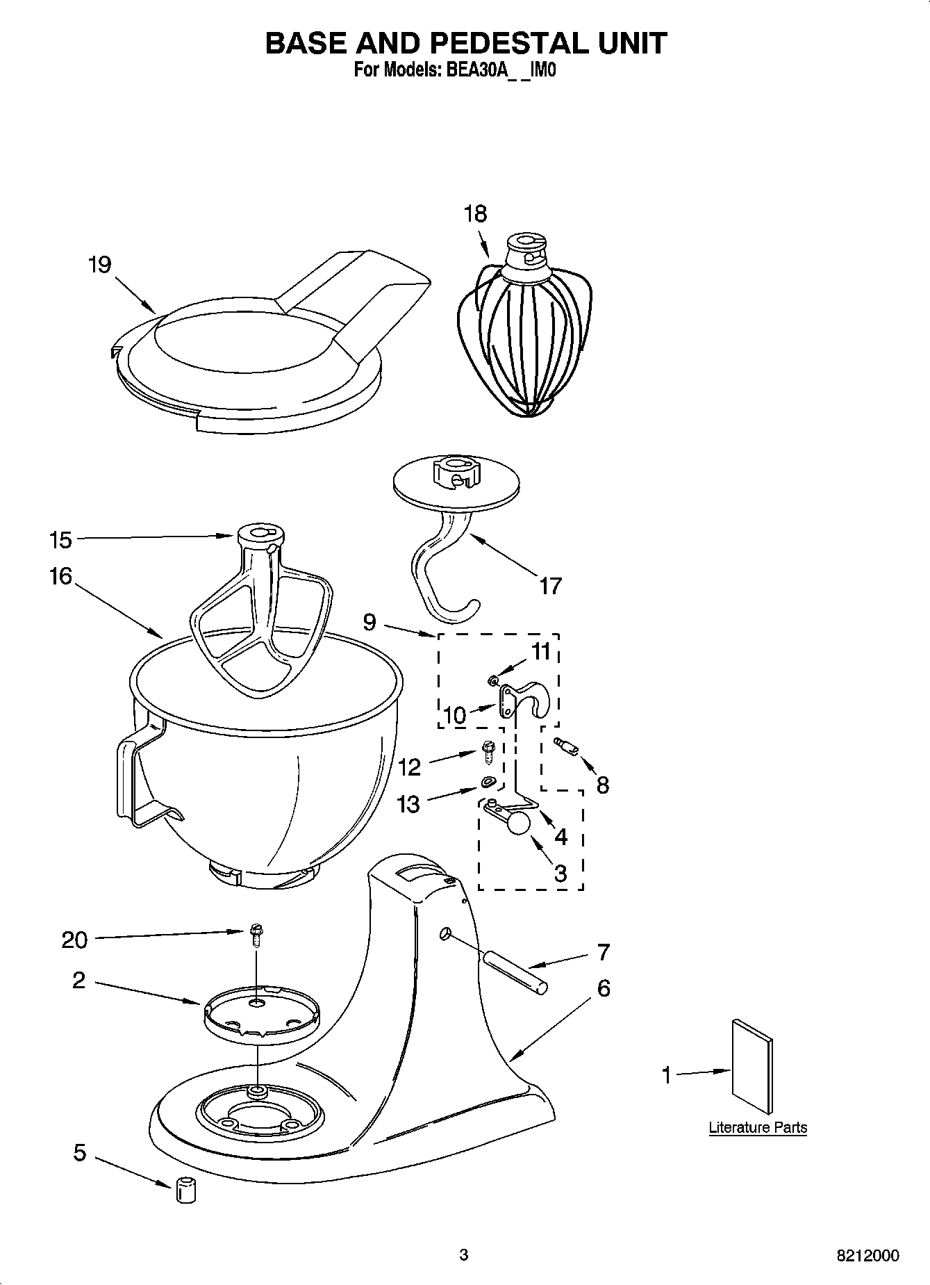 02 - BASE AND PEDESTAL UNIT