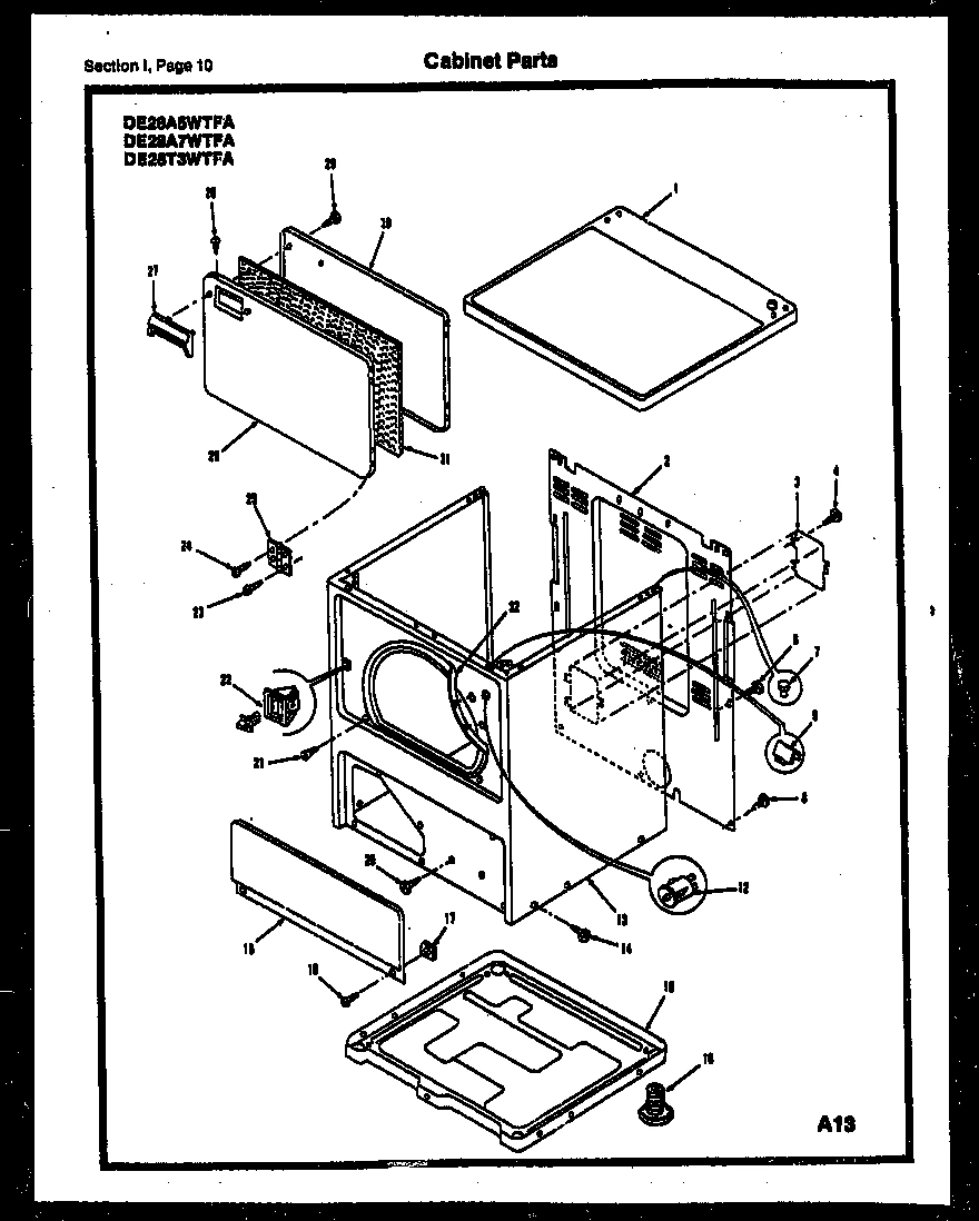 05 - CABINET PARTS