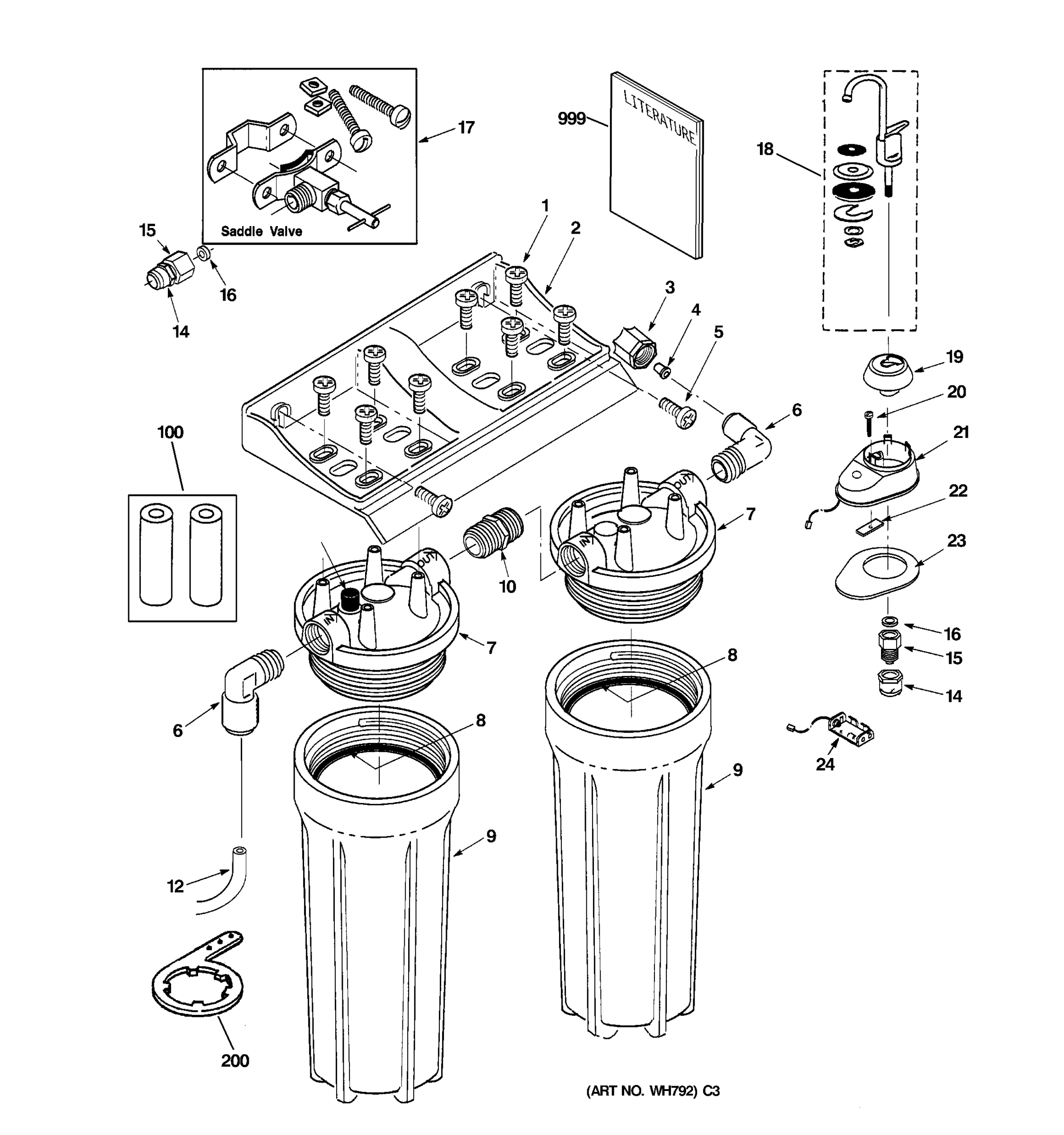 UNDERSINK WATER SYSTEM