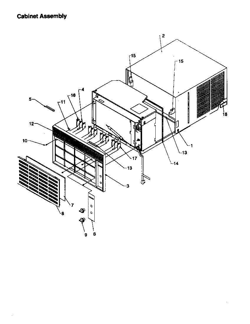01 - CABINET ASSY