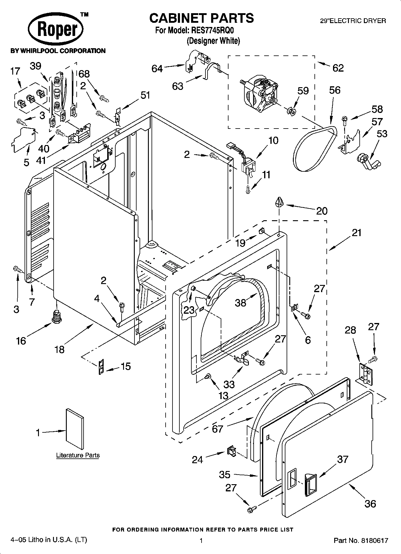 01 - CABINET PARTS