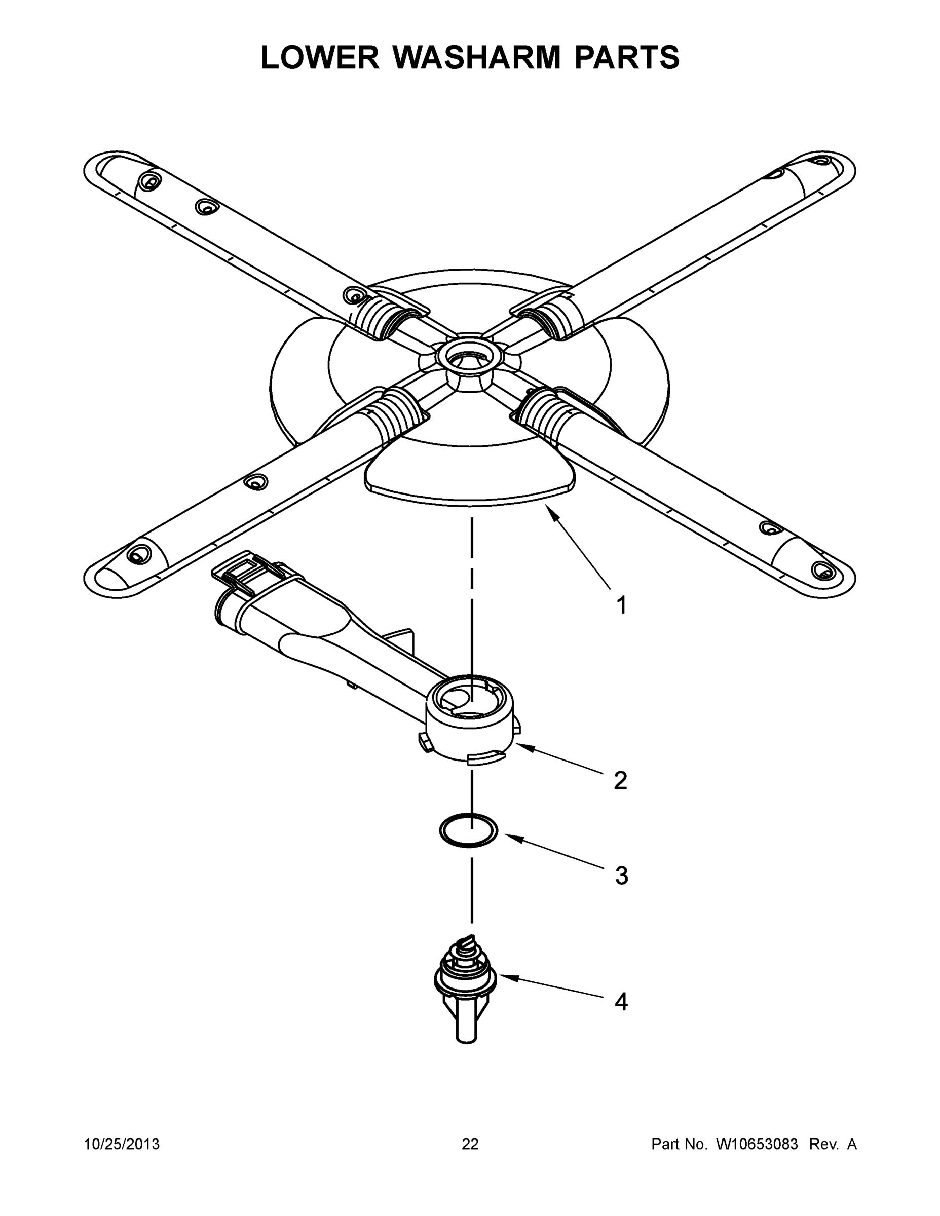 12 - LOWER WASHARM PARTS