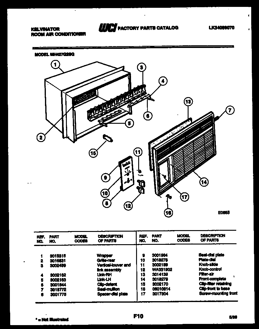 02 - CABINET PARTS