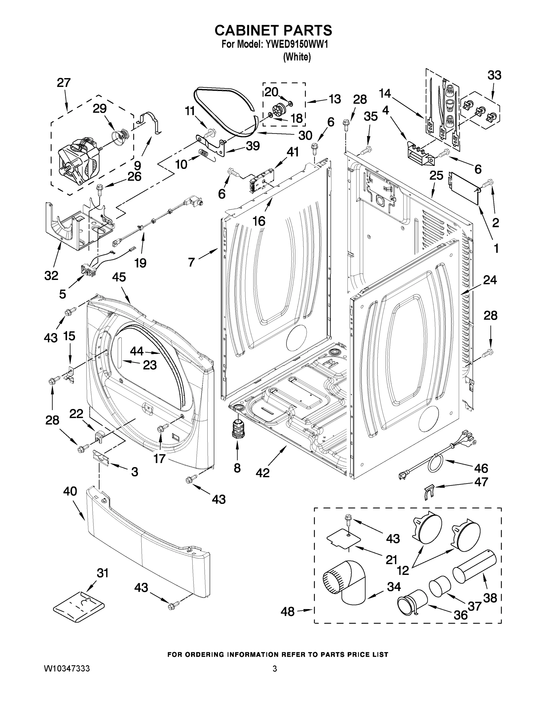 02 - CABINET PARTS
