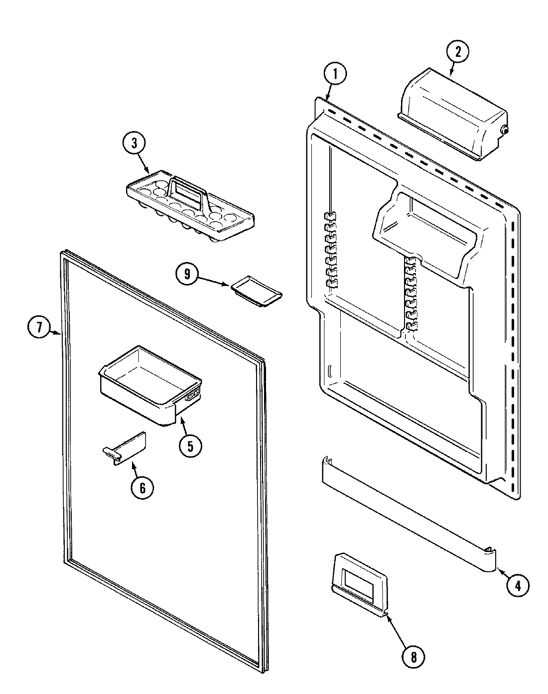 06 - FRESH FOOD INNER DOOR