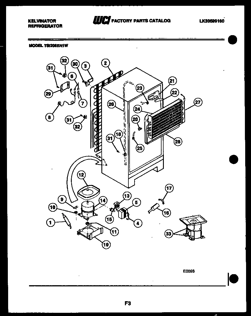 05 - SYSTEM AND AUTOMATIC DEFROST PARTS