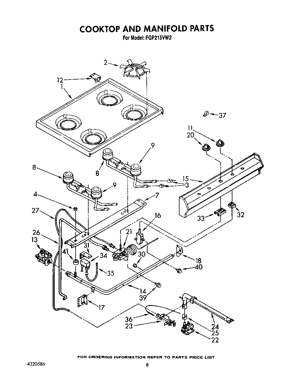 06 - COOKTOP AND MANIFOLD, LIT/OPTIONAL