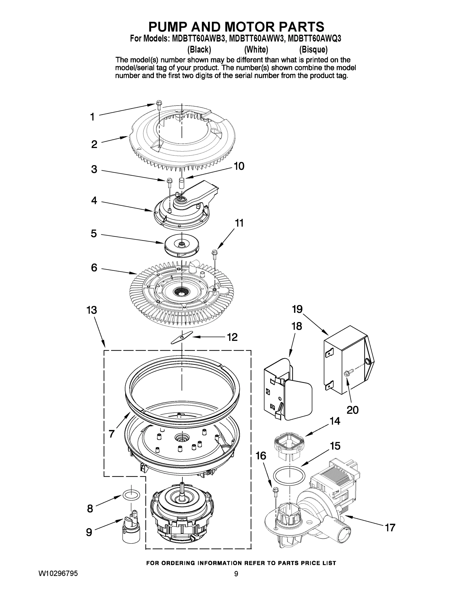 08 - PUMP AND MOTOR PARTS