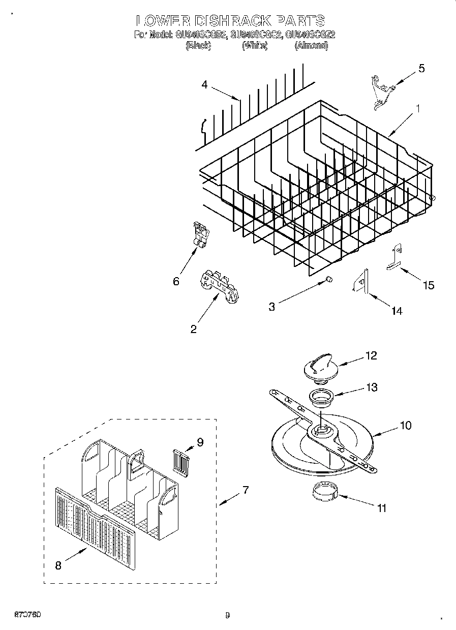 06 - LOWER DISHRACK