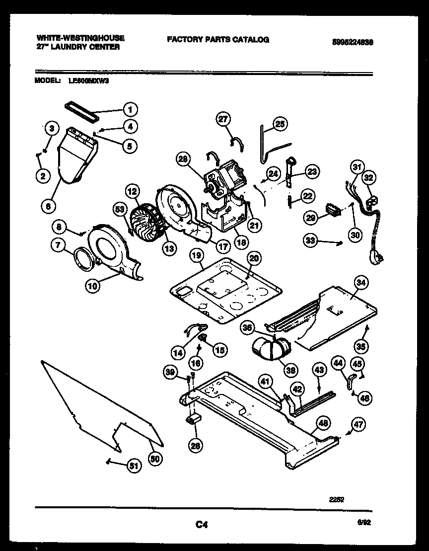 03 - MOTOR AND BLOWER PARTS