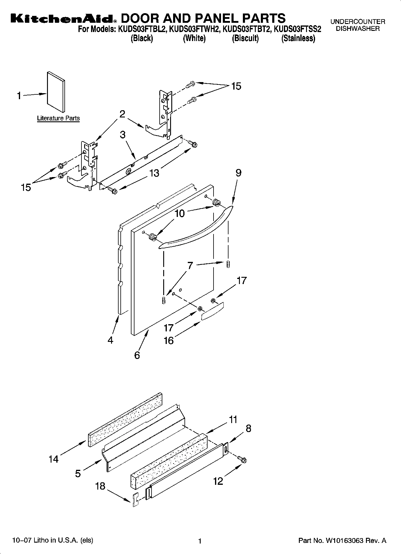 01 - DOOR AND PANEL PARTS