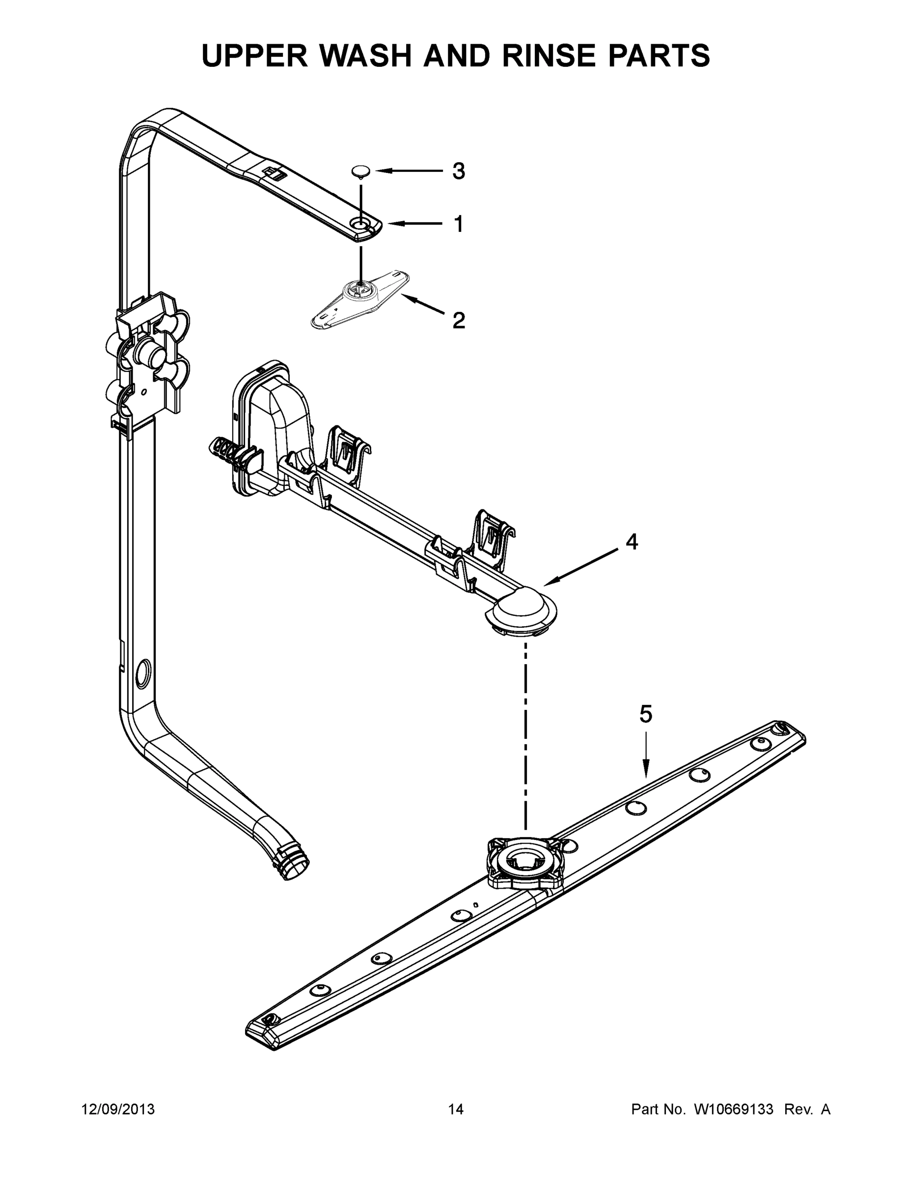 08 - UPPER WASH AND RINSE PARTS