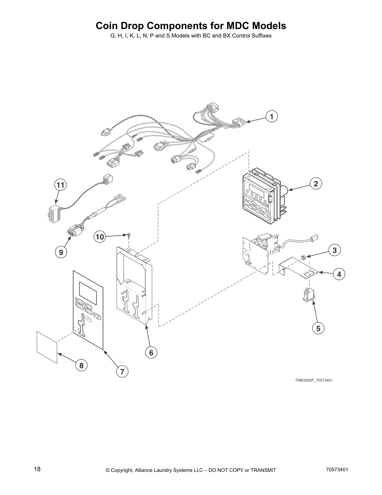 Coin Drop Components for MDC Models