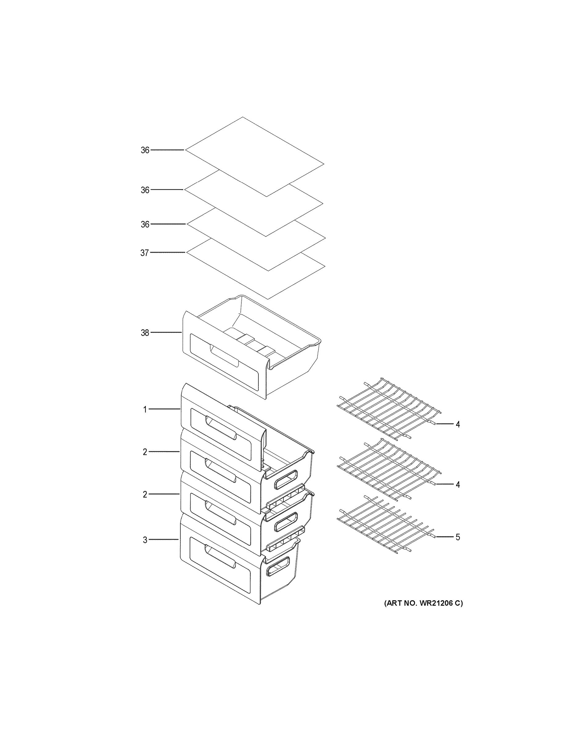 SHELVES & DRAWERS