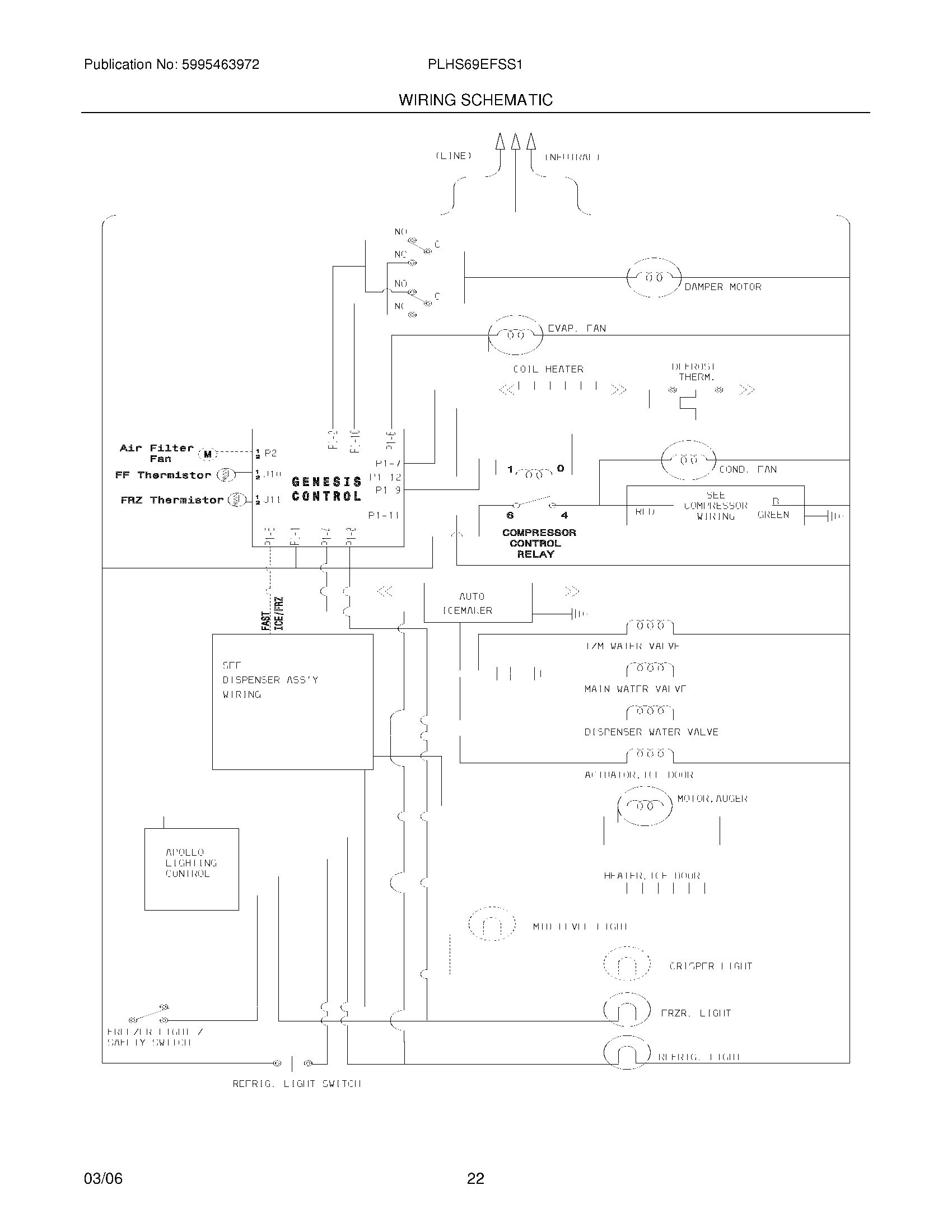 22 - WIRING SCHEMATIC