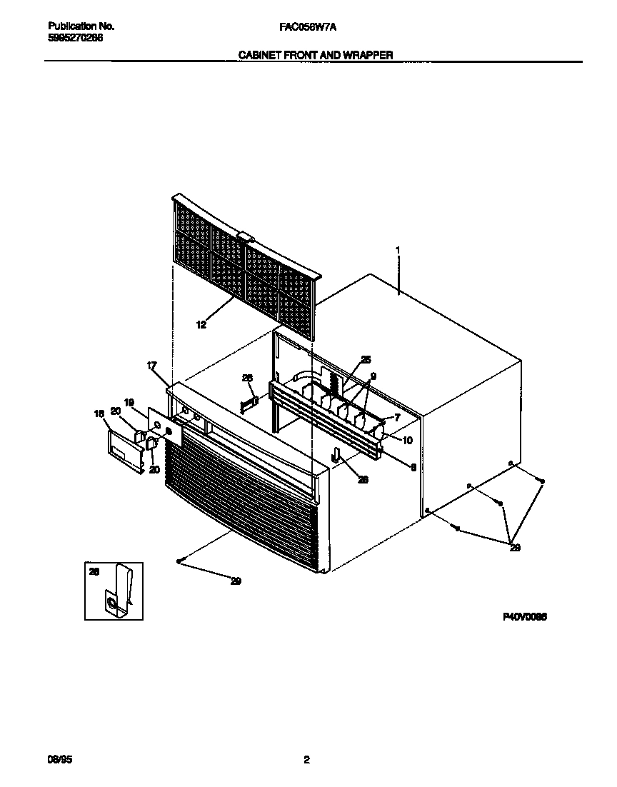 02 - CABINET FRONT & WRAPPER
